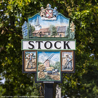Buy canvas prints of Village of Stock in Essex, UK by Chris Dorney