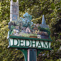 Buy canvas prints of Dedham in Essex, UK by Chris Dorney