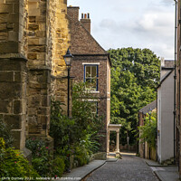 Buy canvas prints of Beautiful Street in Durham, UK by Chris Dorney