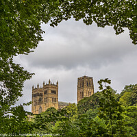 Buy canvas prints of Durham Cathedral in Durham, UK by Chris Dorney