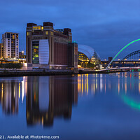 Buy canvas prints of Quayside in Newcastle upon Tyne, UK by Chris Dorney