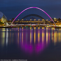 Buy canvas prints of Quayside in Newcastle upon Tyne, UK by Chris Dorney