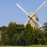 Buy canvas prints of Duck End Mill in Finchingfield, Essex by Chris Dorney