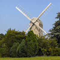 Buy canvas prints of Duck End Mill in Finchingfield, Essex by Chris Dorney