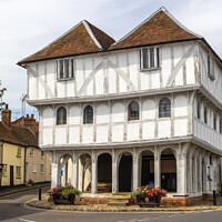 Buy canvas prints of Thaxted Guildhall in Thaxted, Essex, UK by Chris Dorney