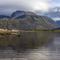 Buy canvas prints of Ben Nevis Viewed From Loch Linnhe in Scotland by Chris Dorney