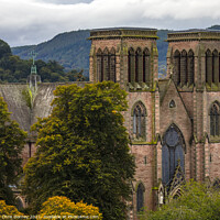 Buy canvas prints of Inverness Cathedral in Scotland, UK by Chris Dorney