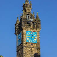 Buy canvas prints of Tolbooth Steeple in Glasgow, Scotland by Chris Dorney