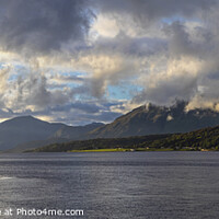 Buy canvas prints of Loch Linnhe in the Scottish Highlands, UK by Chris Dorney