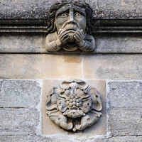 Buy canvas prints of Architectural Detail of Windsor Castle in Berkshire, UK by Chris Dorney