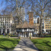Buy canvas prints of Soho Square in London, UK by Chris Dorney