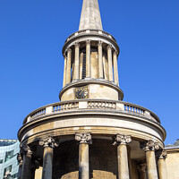 Buy canvas prints of All Souls Church Langham Place in London, UK by Chris Dorney