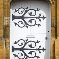 Buy canvas prints of Beautiful Doorway in Moreton-in-Marsh, the Cotswolds, UK by Chris Dorney
