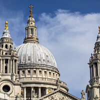 Buy canvas prints of St. Pauls Cathedral in London, UK by Chris Dorney