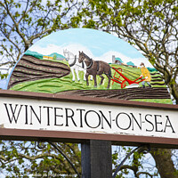 Buy canvas prints of Winterton-on-Sea in Norfolk, UK by Chris Dorney