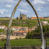 Buy canvas prints of Whale Bone Arch in Whitby, North Yorkshire by Chris Dorney