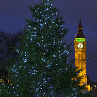 Buy canvas prints of Christmas in London by Chris Dorney