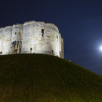 Buy canvas prints of Clifford's Tower in York by Chris Dorney