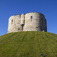 Buy canvas prints of Clifford's Tower in York by Chris Dorney