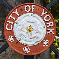 Buy canvas prints of City of York Crest by Chris Dorney