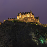 Buy canvas prints of Edinburgh Castle in Scotland by Chris Dorney