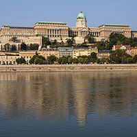 Buy canvas prints of Buda Castle in Budapest by Chris Dorney