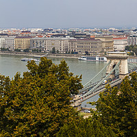 Buy canvas prints of Budapest Panorama from Castle Hill by Chris Dorney