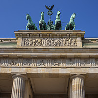 Buy canvas prints of Brandenburg Gate in Berlin by Chris Dorney