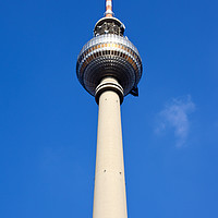 Buy canvas prints of Fernsehturm TV Tower in Berlin by Chris Dorney