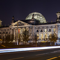 Buy canvas prints of The Reichstag in Berlin by Chris Dorney