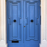 Buy canvas prints of Traditional Doorway in Valletta by Chris Dorney