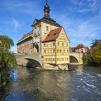 Buy canvas prints of Altes Rathaus in Bamberg by Chris Dorney