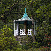 Buy canvas prints of The Gazebo in Portmeirion, North Wales, UK by Chris Dorney