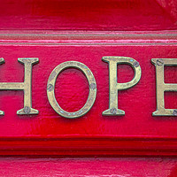 Buy canvas prints of HOPE by Chris Dorney