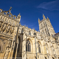 Buy canvas prints of Gloucester Cathedral in Gloucester, UK by Chris Dorney