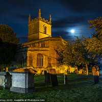 Buy canvas prints of St. Edwards Parish Church in Stow-on-the-Wold, UK by Chris Dorney