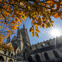 Buy canvas prints of Gloucester Cathedral in the UK by Chris Dorney