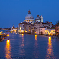 Buy canvas prints of View from Ponte dell'Accademia in Venice by Chris Dorney