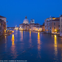 Buy canvas prints of View from Ponte dell'Accademia in Venice by Chris Dorney