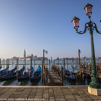Buy canvas prints of View Towards San Giorgio Maggiore from the Main Island in Venice by Chris Dorney