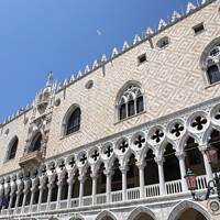 Buy canvas prints of Doges Palace or Palazzo Ducale in Venice by Chris Dorney