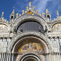 Buy canvas prints of St. Marks Basilica in Venice by Chris Dorney