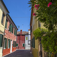 Buy canvas prints of The Island of Burano in Italy by Chris Dorney