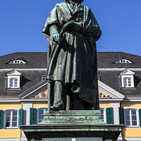 Buy canvas prints of Beethoven Statue in Bonn by Chris Dorney