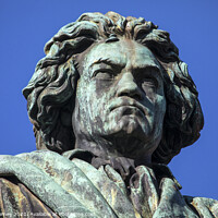 Buy canvas prints of Ludwig van Beethoven Statue in Bonn, Germany by Chris Dorney