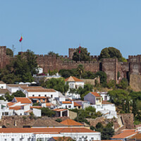 Buy canvas prints of Silves in Portugal by Chris Dorney