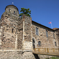 Buy canvas prints of Colchester Castle in Essex by Chris Dorney