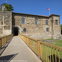 Buy canvas prints of Colchester Castle in Essex by Chris Dorney