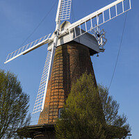 Buy canvas prints of Rayleigh Windmill in Essex by Chris Dorney