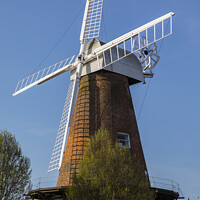 Buy canvas prints of Rayleigh Windmill in Essex by Chris Dorney